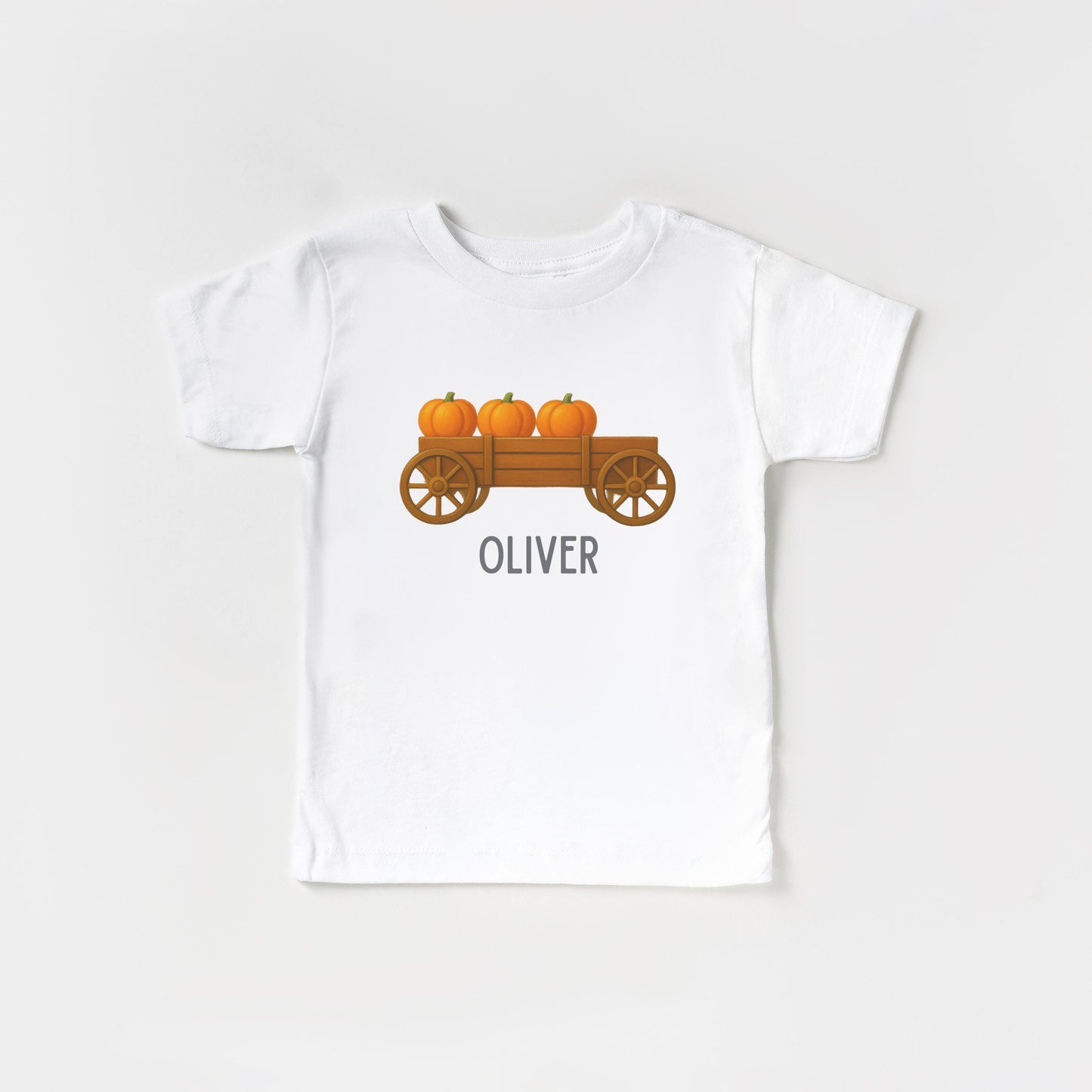 Personalized Boys Pumpkin Patch Shirt: Custom Fall Pumpkin Picking Halloween Tee